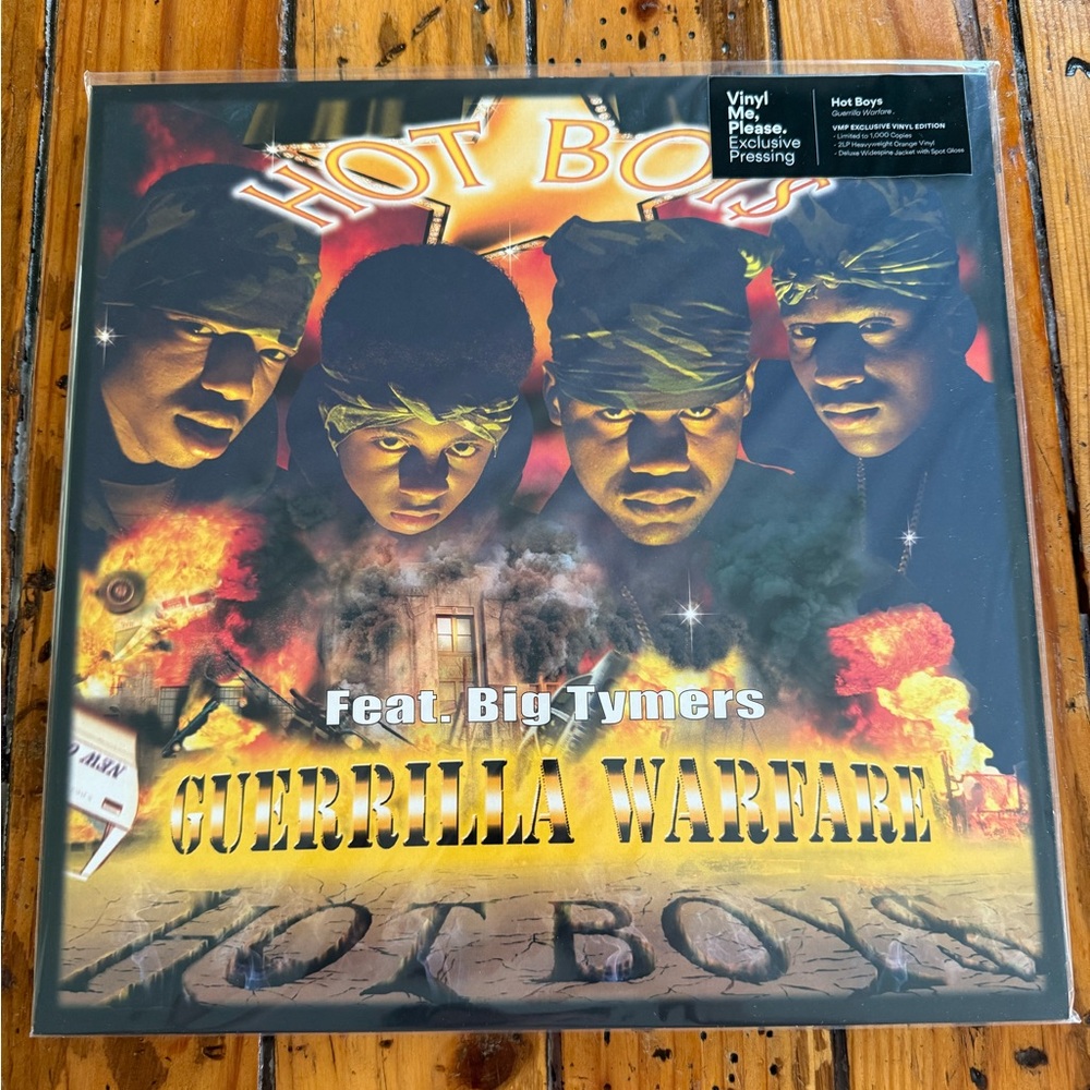 Hot Boys (feat Big Tymers) - "Guerrilla Warfare" VMP Colored Vinyl Lil Wayne